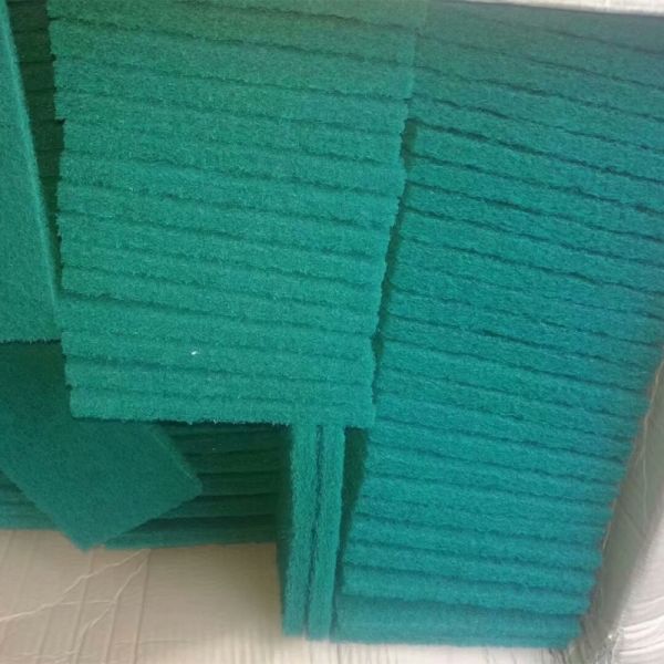 Green Non Woven Abrasive Roll Sandpaper 15mm 80 Grit For Metal Wood