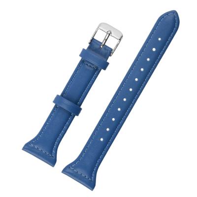 OEM Genuine Leather Watch Strap , 22mm Leather Watch Band Custom Shape