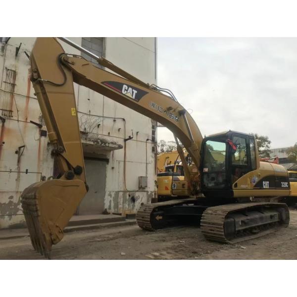 Подержанный экскаватор Cat 320C, в хорошем состоянии, доступен сегодня.