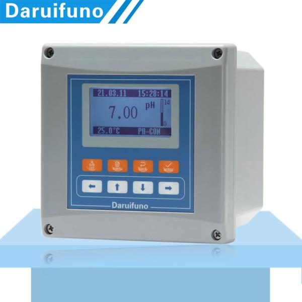 Controlador universal Large LCD do PH ORP de MODBUS RTU Digitas com história do tempo