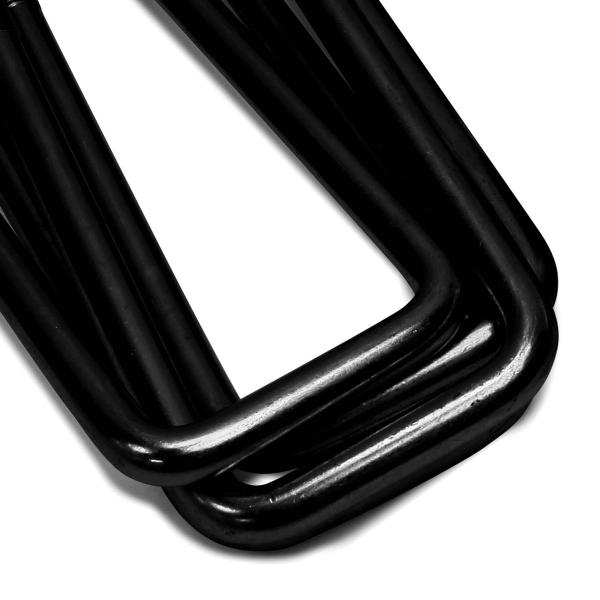 Aluminum Coil Spacer Lift Kit 2'' Inch Front Thickness Anodized Black Finish