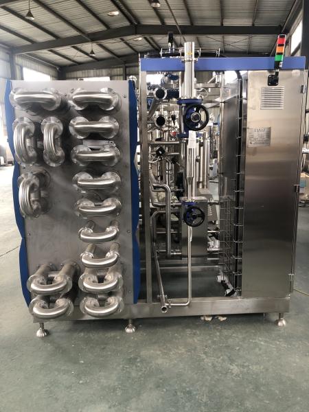 Full Automatic Customized 500-2000l/H Uht Sterilizer For Milk/Juice/Sauce Processing Line Sus304/316