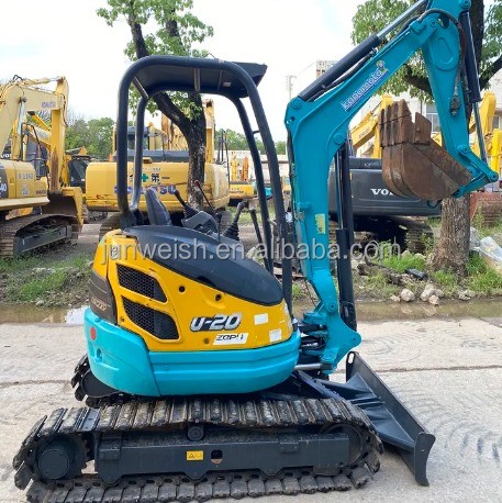 U20 Kubota Mini Excavator Used for Mining and Digging in Good Condition