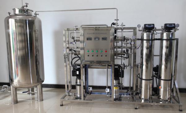 Double Stage Water Treatment Plant Ro System , Ro Water Filter Machine