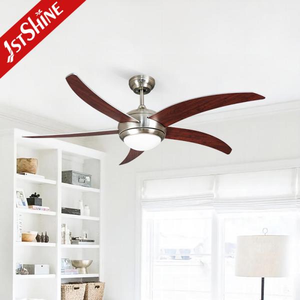 Motor de 30W 44 polegadas LED Ventilador de teto Luz Motor DC com 5 lâminas de MDF