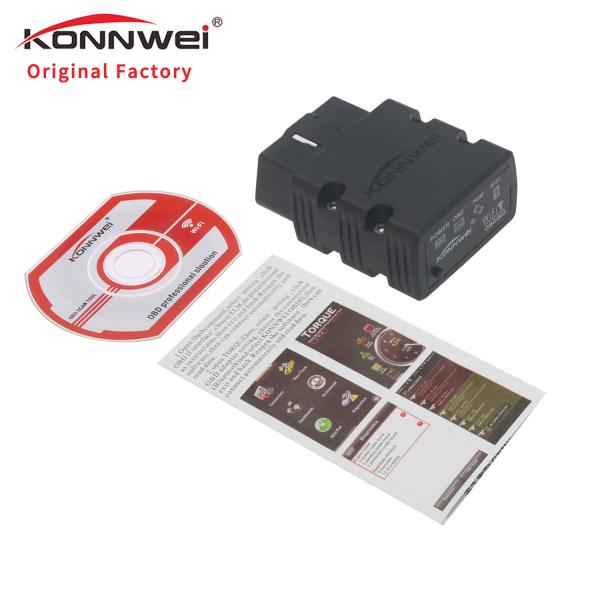 High Speed Wifi Elm327 Wireless Obd2 Auto Scanner KW902 for 12V cars diagnostic device