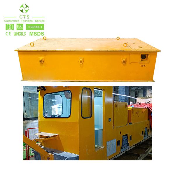 Batterie d'énergie électrique de lithium de CTS 537V 420Ah pour le chariot électrique d'exploitation de tracteur