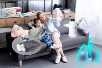 Nebulizador portátil de mano Generación de aerosoles terapéuticos para niños y adultos