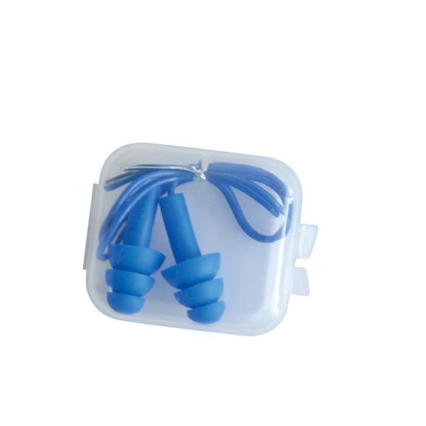 Confortáveis tampões de silicone de 28dB SNR em cor laranja impressionante para redução de ruído