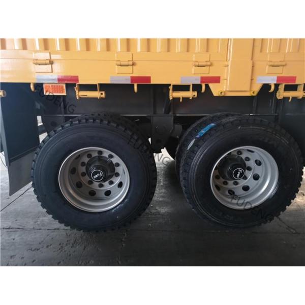 Transport Dry Cargo 20 Ft H Beam Q345B Draw Bar Trailer