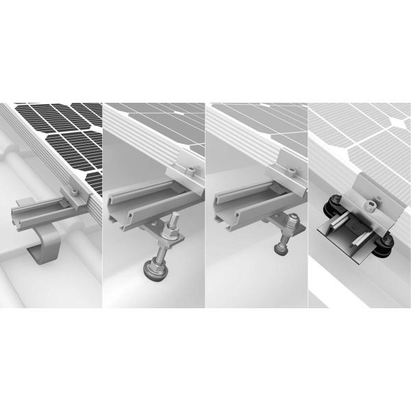 Крыша & земная солнечная устанавливая рамка панели OEM сопротивления аксессуаров сильная для фотоэлементов PV