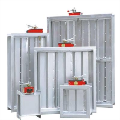 Galvanized Steel Fire Damper 630mm×500mm Manual/Automatic
