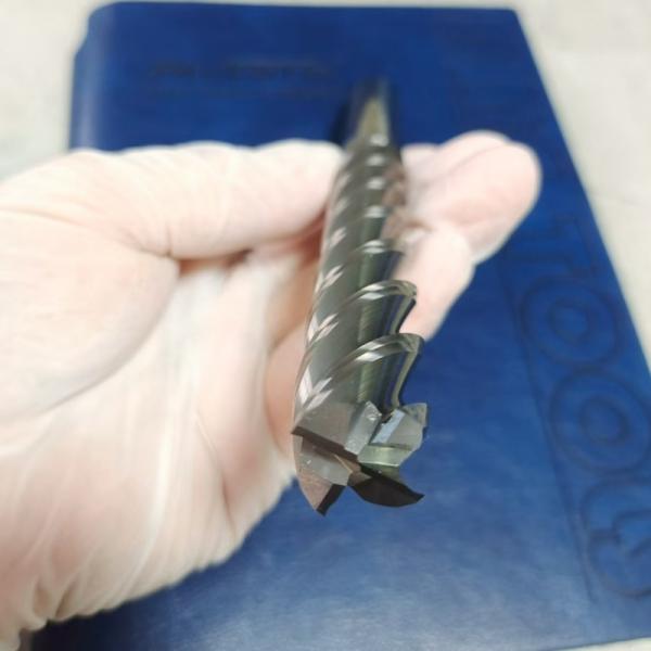 16mm 4 Flutes Solid Carbide End Mill Anti Vibration For CNC Aluminium High Speed