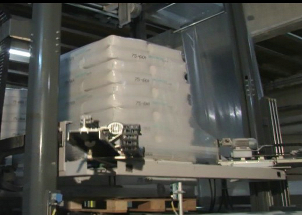 Auto Film Wrapping Machine for Dextrose / Maltodextrin / Sorbitol Pallets Packaging