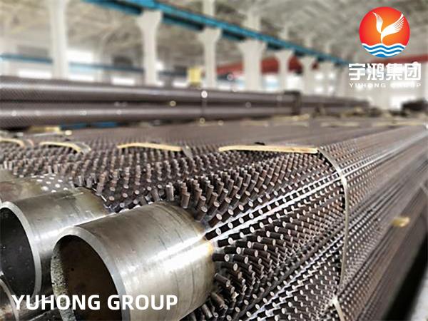 Stainless Steel TP347  with 11Cr  Studded Tube , Pin Tube , High Frequency Welded Fin Tube