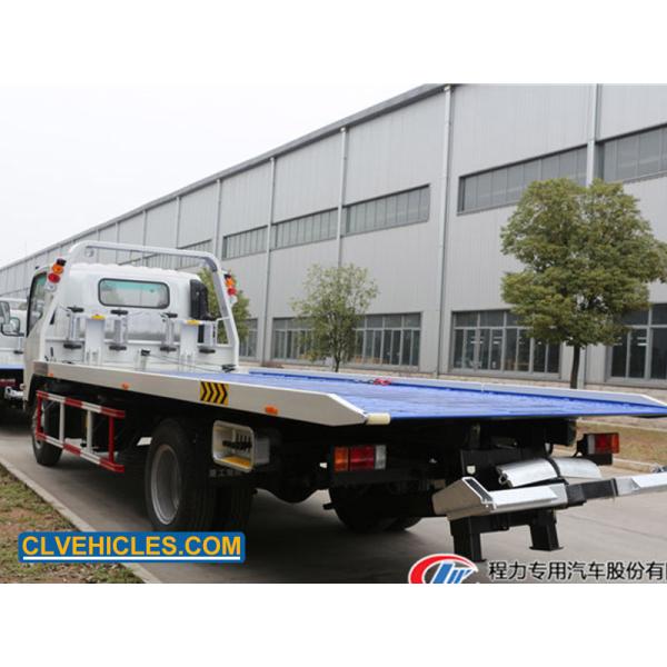 ISUZU 700P Flatbed Wrecker Trucks 190hp 4x2 5 Ton Electric Power