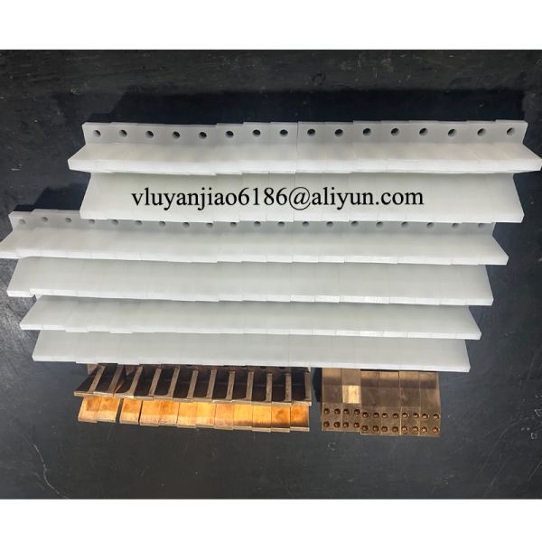 Plastic V Shape Copper V Shape Electroplating Parts For Electroplating line