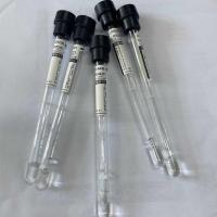 Parte superior 1.6ml do preto do espécime do sangue inteiro do tubo do ESR do 1:4 do citrato de sódio
