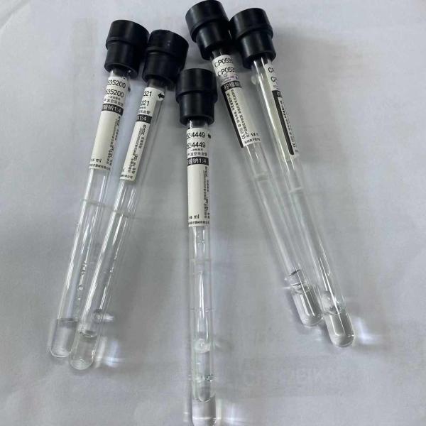 Верхняя часть 1.6ml черноты образца всей крови трубки ESR 1:4 цитрата натрия