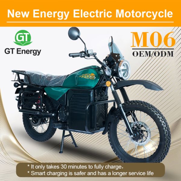 High-Power Electric Motorcycle with 72V60AH Lithium Battery, Fast Charging Port, and Aluminum Alloy Frame