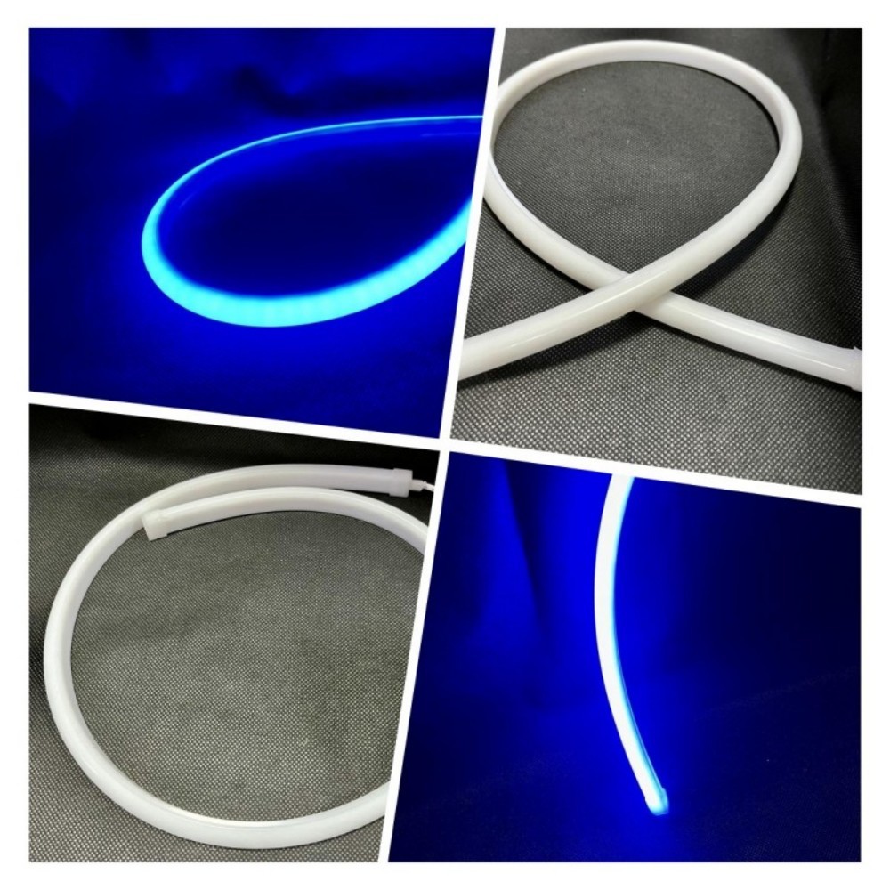 13x13mm RGB LED Neon Flex Light Strip Silicone Neon Tube SMD2835 for Signage