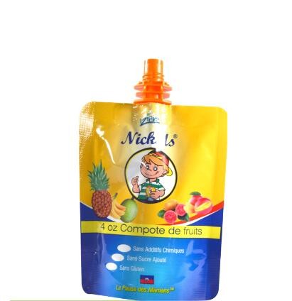 Stand Up Excellent quality professional design plastic juice spout bag