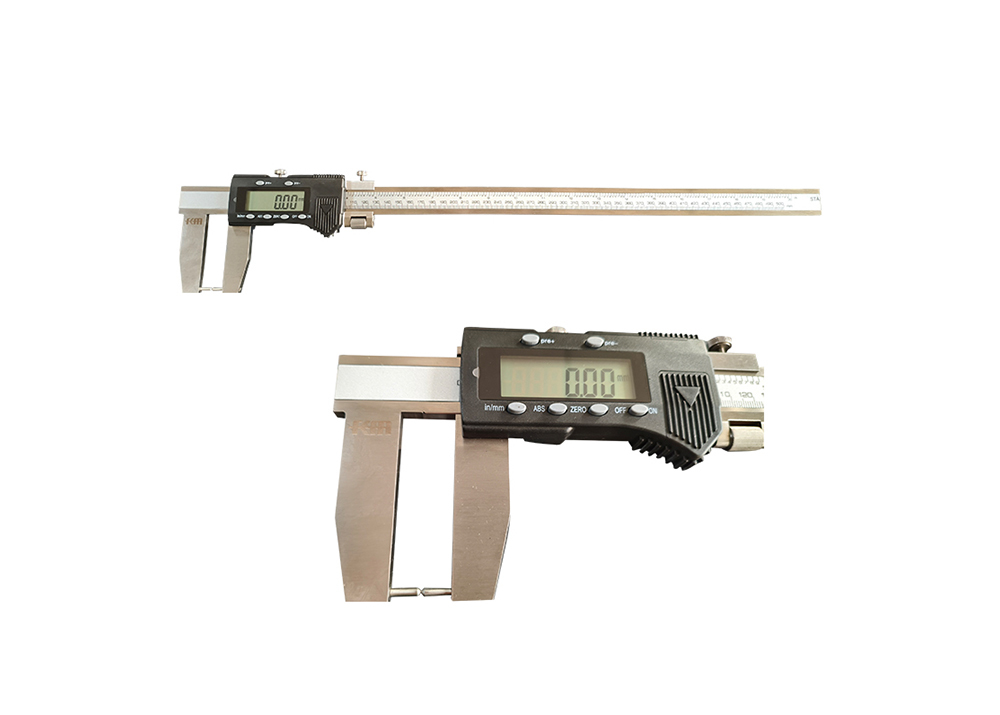 0-500mm/0-20 Cylindrical Head Outside Groove Digital Caliper for O-ring grooves Measurement