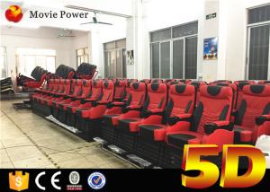 200 Seats Electric System 3 DOF Large Scale 4D Movie Theater with Rain Effects