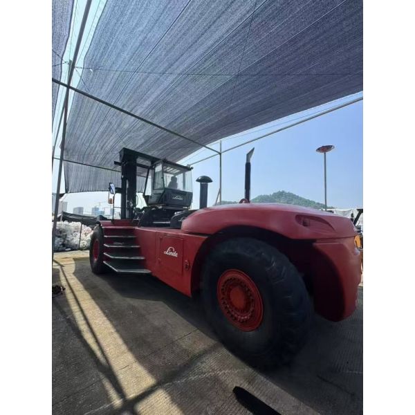 High Efficiency 45T Top Quality LINDE Container Forklift Reach Stacker Ready To Ship