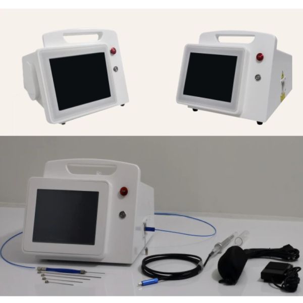 Fat Lipolysis Laser Machine Face Lifting Liposuction 1470nm 980nm Diode Laser Gynecology