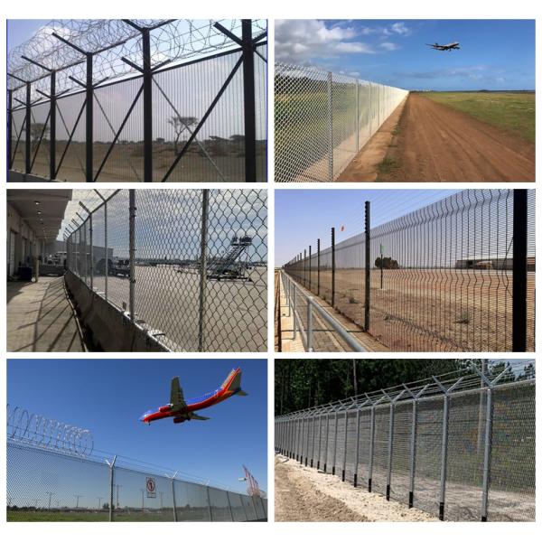 High quality 3D Curved Steel Wire Mesh Security Fence Modern Design round Chain Link with Razor Barbed Wire for Farms