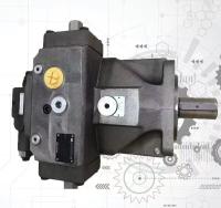 Pompe à pistons axiaux Rexroth A4VSO125, 500-2500 tr/min, montage sur bride