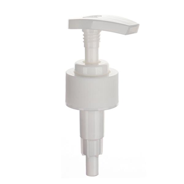 28/410 White Plastic Screw Lotion Pump, Bathroom Soap Dispenser Pump, Cosmetic Lotion Dispenser