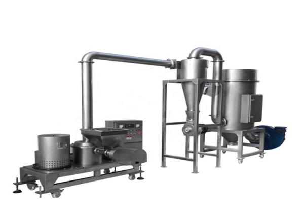 Máquina de moedura industrial de WFJ KRS 4-15kw para o pó erval da folha de Moringa
