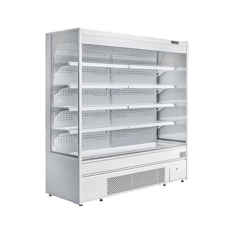 Одиночным витринный шкаф напитка витрины температуры открытым Refrigerated охладителем