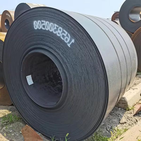 600-1500mm Width ASTM Q235 Q235B Q195 A283 S355 Hot Rolled Carbon Steel Coil Strip for Boiler Plate