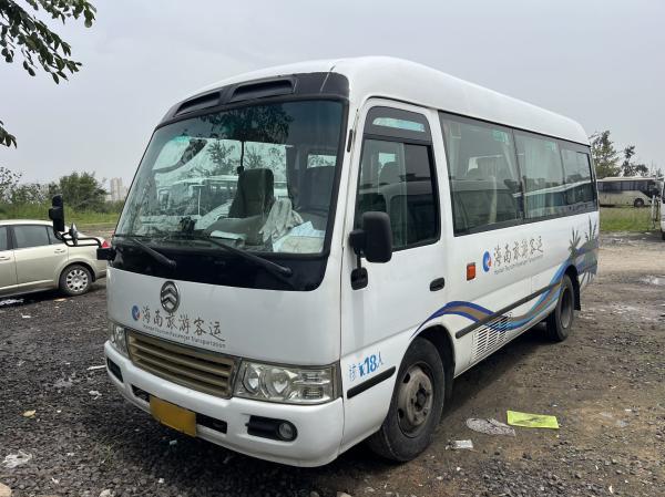 18-Seater Diesel Second-Hand Bus with 180000 Mileage and 1 Door Golden Dragon