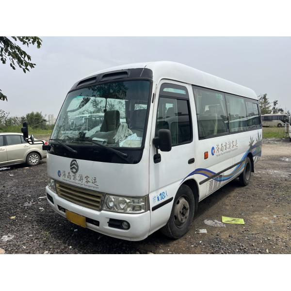 18-Seater Diesel Second-Hand Bus with 180000 Mileage and 1 Door Golden Dragon