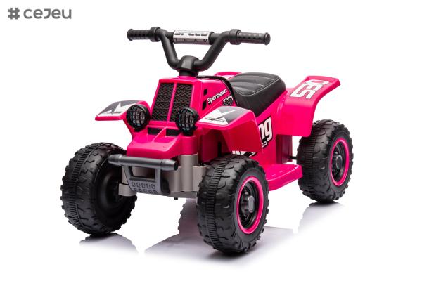 Costway Kids Ride on ATV 4 Wheeler Quad Toy Car 6V Bateria Alimentada Toy Motorizado