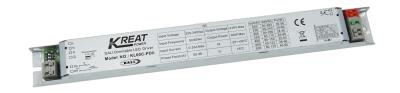 IP20 Protection DALI Dimming LED Driver 60W Constant Current Linear Metal Shell