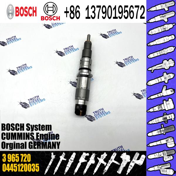 diesel engine fuel injector 3973059 3965720 4940439 0445120035 for Cummins QSL9 QSC8.3 6C8.3 ISL Engine