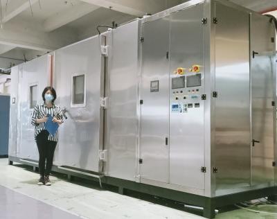 Water Cooled Walk In Test Chamber AB Chamber Separate Control 380V