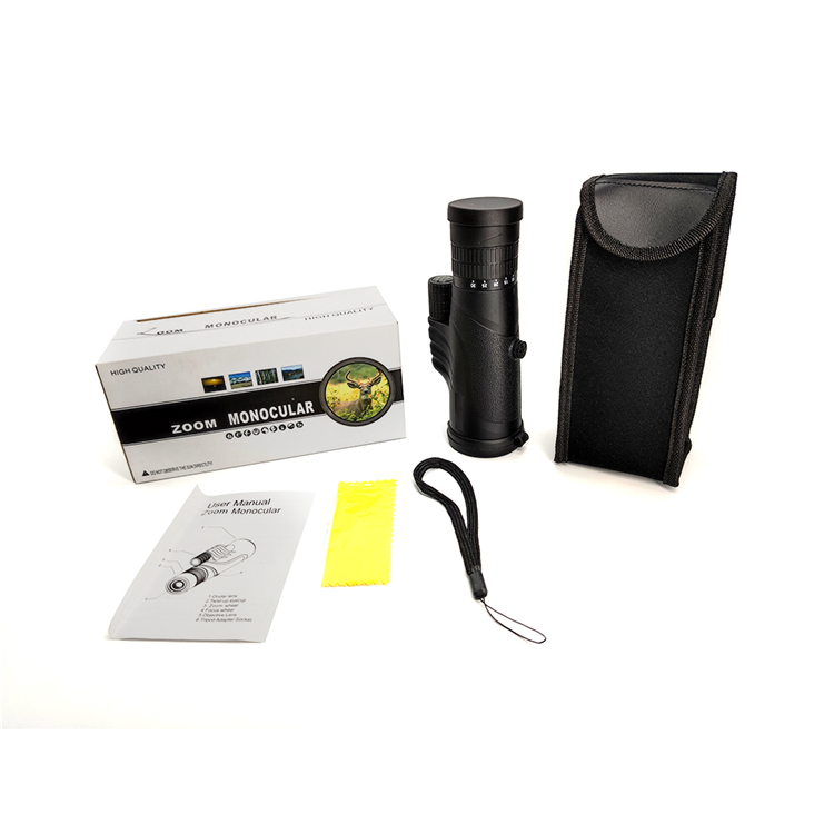 Monocular сигнала оптически объектива 10-30X42 HD наивысшей мощности с переходником смартфона