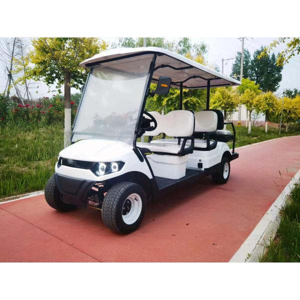 830kg Capacity 6 Seater MacPherson Independent Suspension Golf Cart With Rack And Pinion