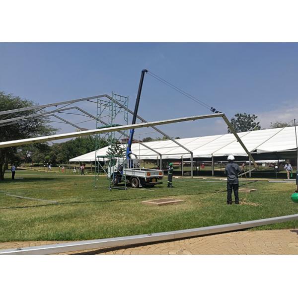 Aluminum A Frame Outdoor 850g/sqm 70m Clear Event Tent