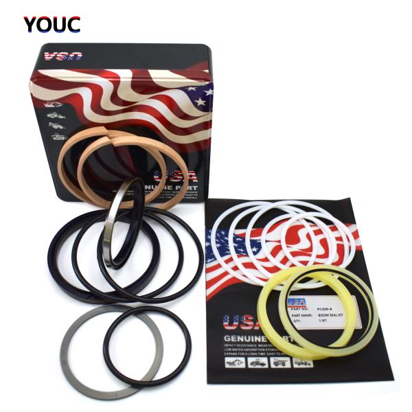 High-Quality PC200-8 Boom Cylinder Seal Kit for Komatsu Excavator Hydraulic Repair Parts