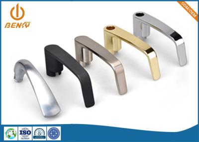 Plated Aluminum zinc alloy die cast Custom Door handles Hardware