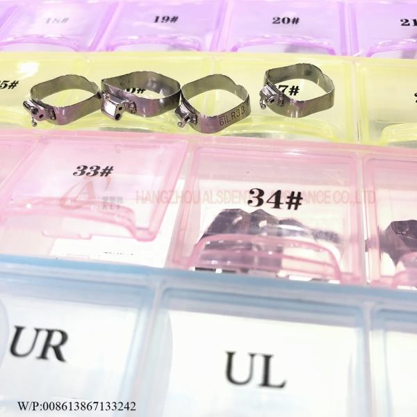 0.018 Bracket de banda molar ortodóntica pre-soldada para corrección dental con certidumbre SGS