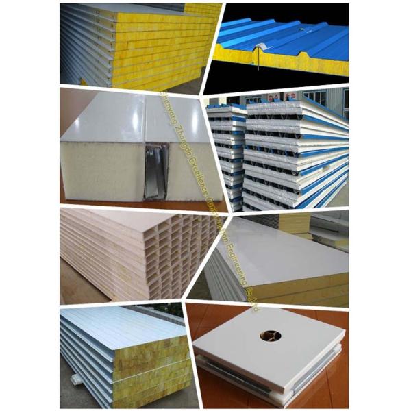 Hoja de acero anti de Galvanzied de los paneles de bocadillo del metal de la corrosión 100m m