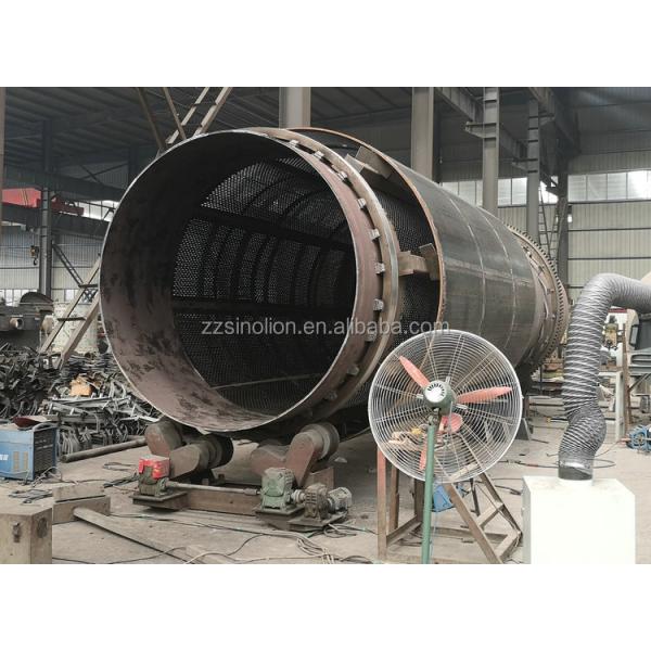 Red Sandstone Rotary Drum Sieve Drum Screen for Sandstone Discharge Size as Requested
